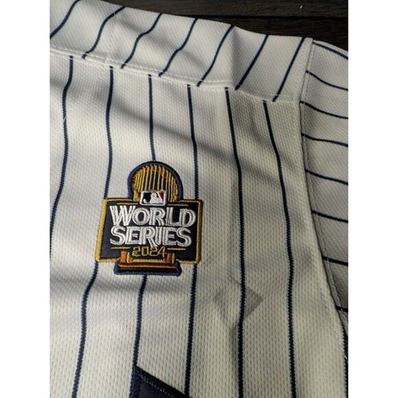Juan Soto #22 New York Yankees 2024 World Series Baseball Jersey XL - Picture 4 of 4